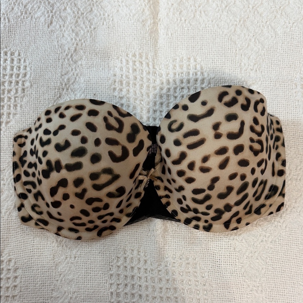 Victoria's Secret Tan Leopard Print Bra
